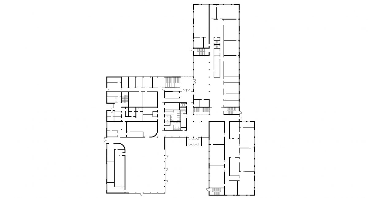 Floor Plan Rotationsschule, Frechen