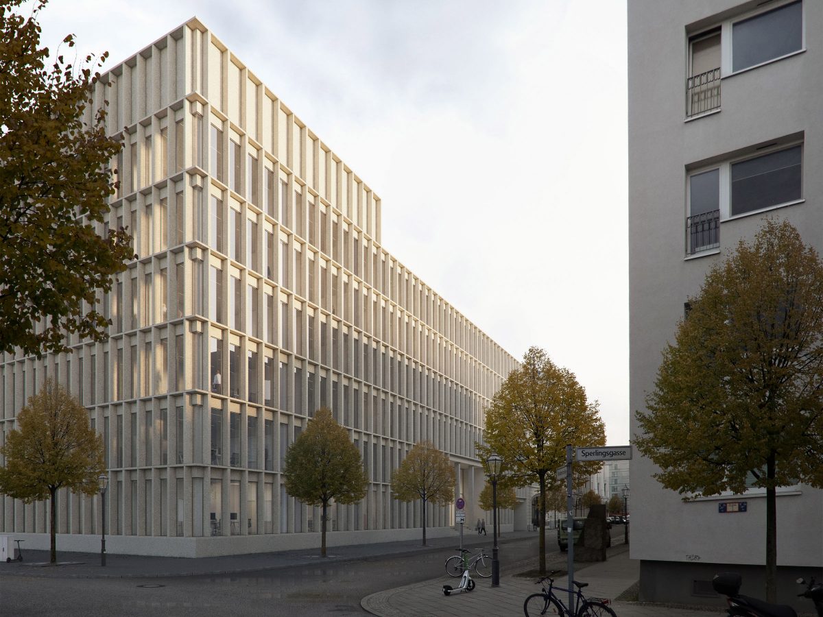 Das ehemalige Bauministerium der DDR wurde von sehw architektur im Rahmen einer Machbarkeitsstudie für eine neue Nutzung umgeplant und erweitert..