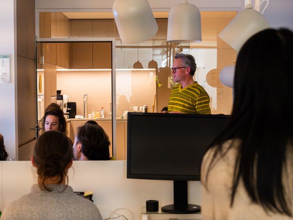 Geschäftsführung von SEHW bei der Jahresansprache