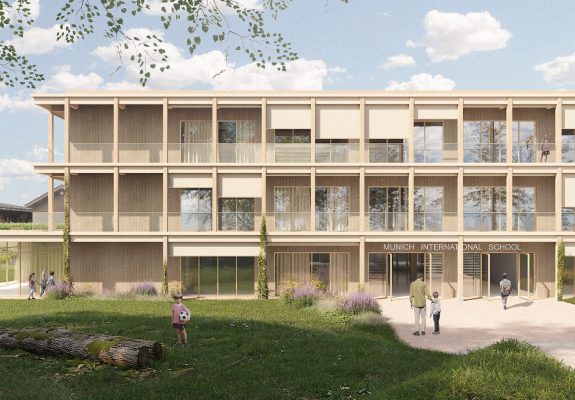 Außenperspektive Munich International School