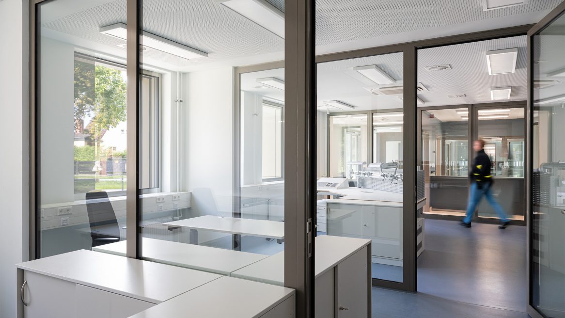 Büros der Polizeibeamt*innen.