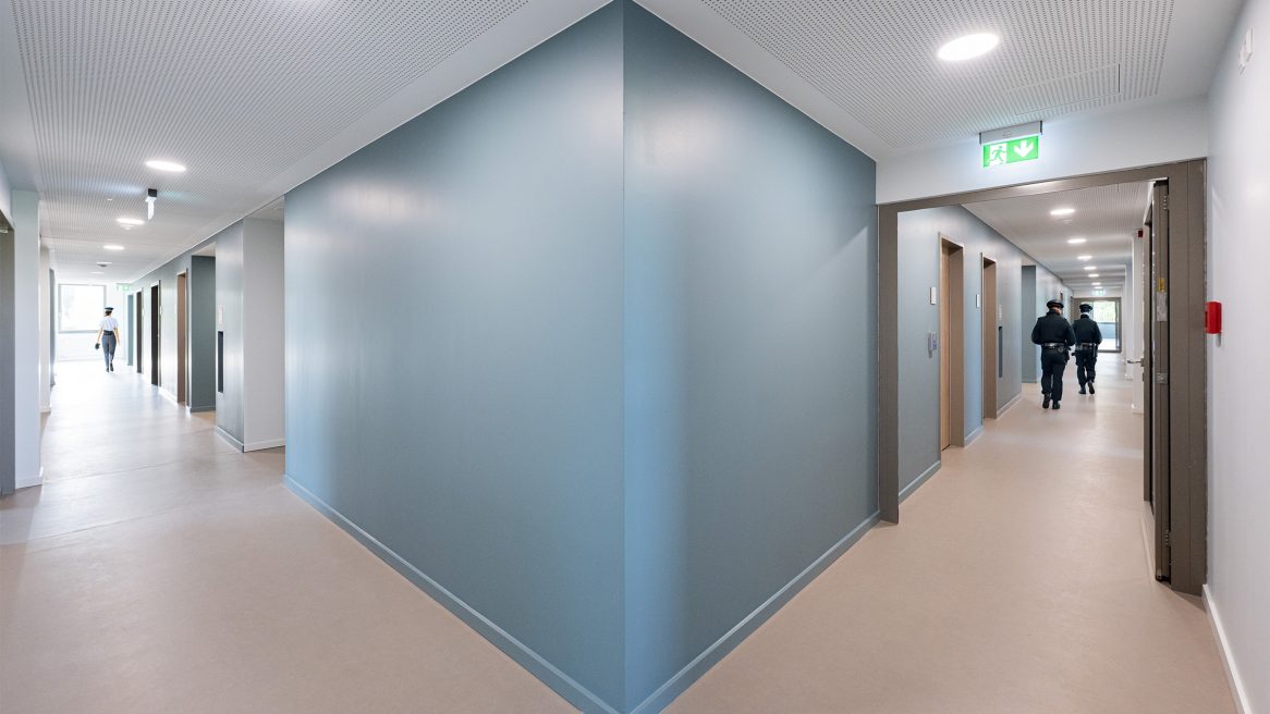 Innenflur des Gebäudes.