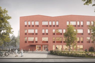 Visualisierung der Heinrich-Schmitz-Schule in Ratingen.