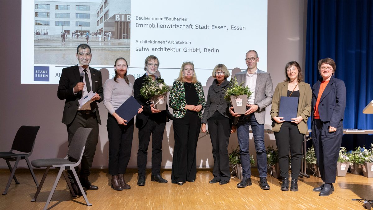 Preisverleihung der Architekturpreis Essen