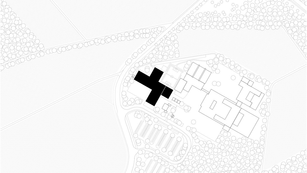 Lageplan der Realschule am Schulzentrum Hackenbroich