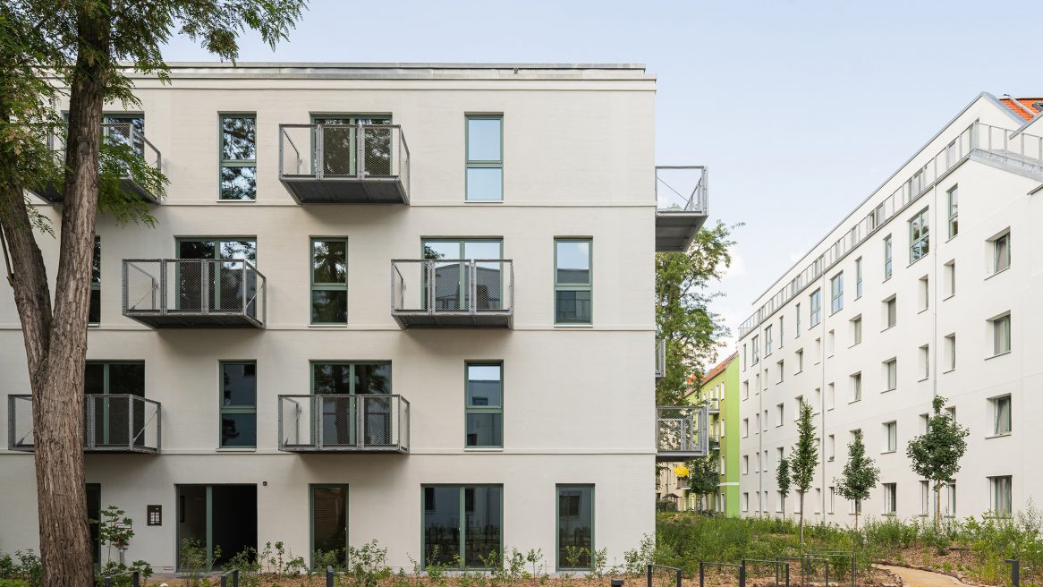 Moduler Wohnungsbau aus Holz in Berlin.