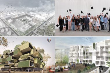 Studentenarbeiten des Masterstudiengangs Architektur:Projektentwicklung der Hochschule Bochum.