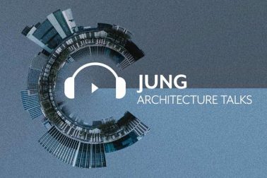 Das Logo von Jung Architecture Talks.
