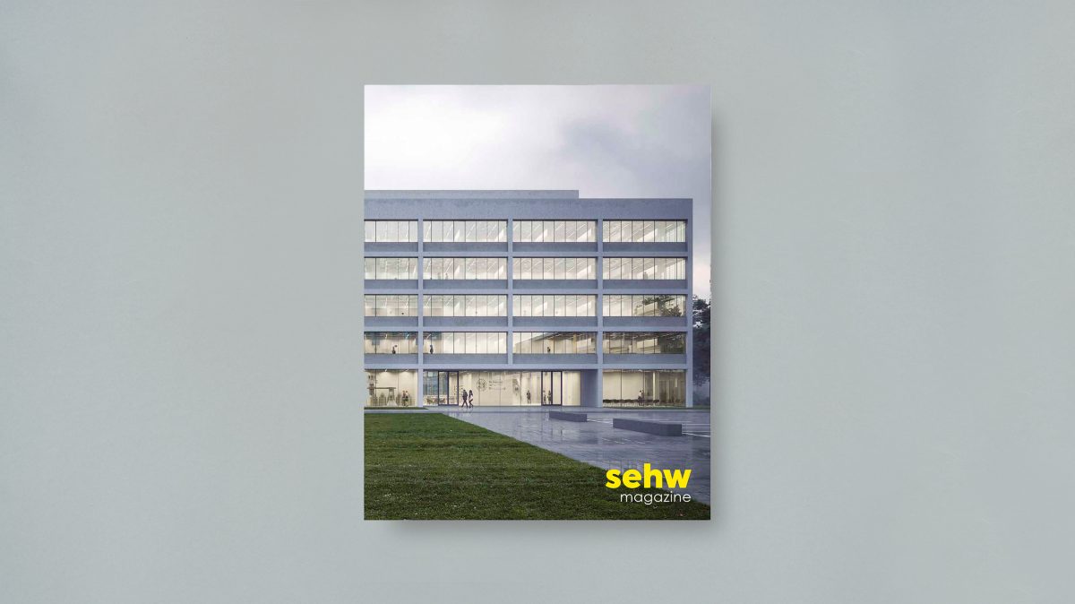 Cover des sehw architektur Magazins 2020.