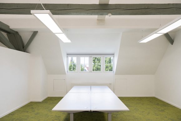 Dachgeschoss des Polizeipräsidums karlsruhe