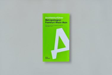 Cover des Architekturführers Metropolregion Frankfurt Rhein Main.