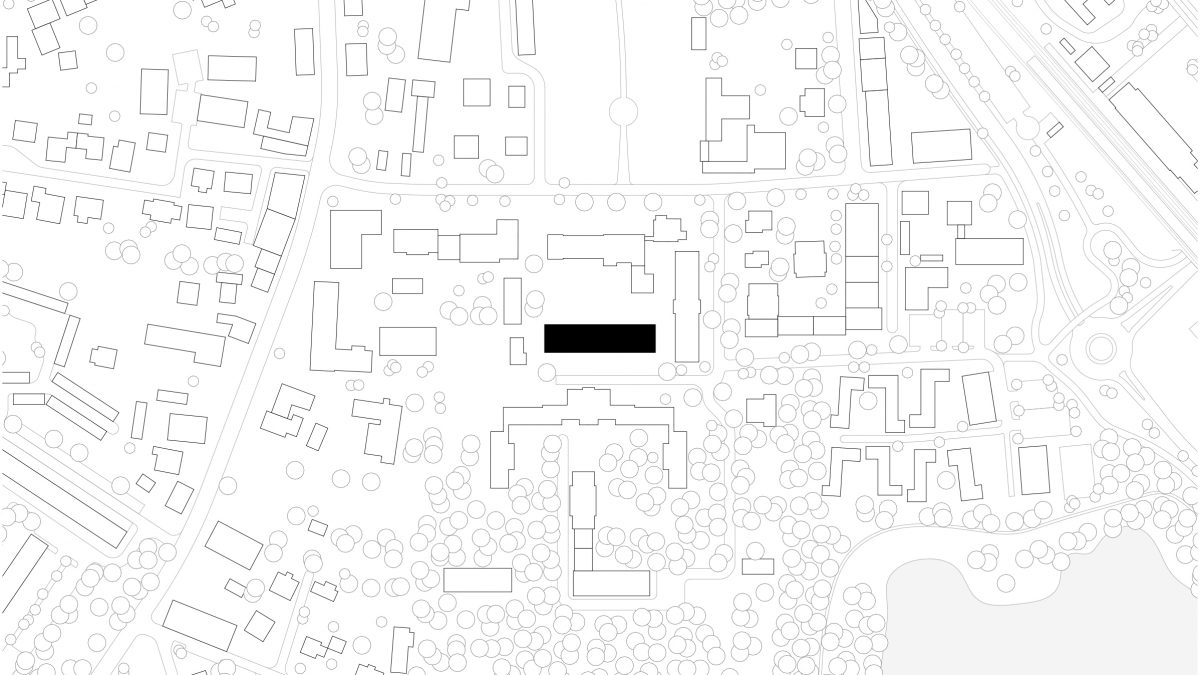 Lageplan der Bioniq Apartments in Greifswald.