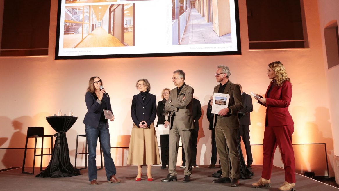 Preisverleihung des Awards Vorbildliche Bauten NRW 2025.