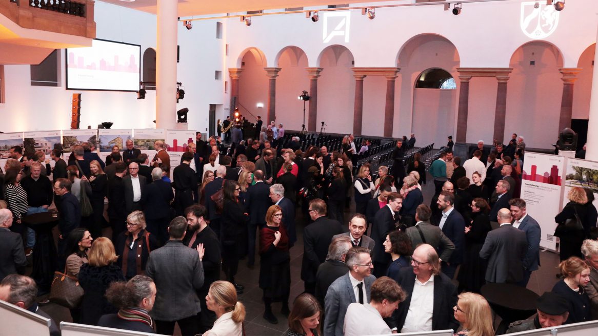 Preisverleihung des Awards Vorbildliche Bauten NRW 2025.