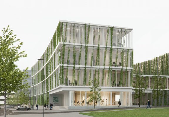 Visualisierung des Zentrums für Digitale Energie Fraunhofer Institut in Aachen
