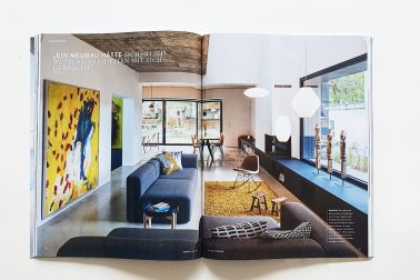 Cover mit dem Projekt A28 im Magazin Häuser.