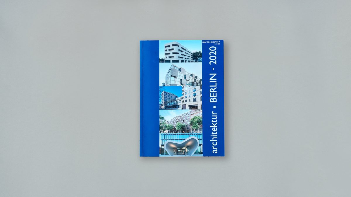 Cover des Magazins Architektur Berlin 2020.