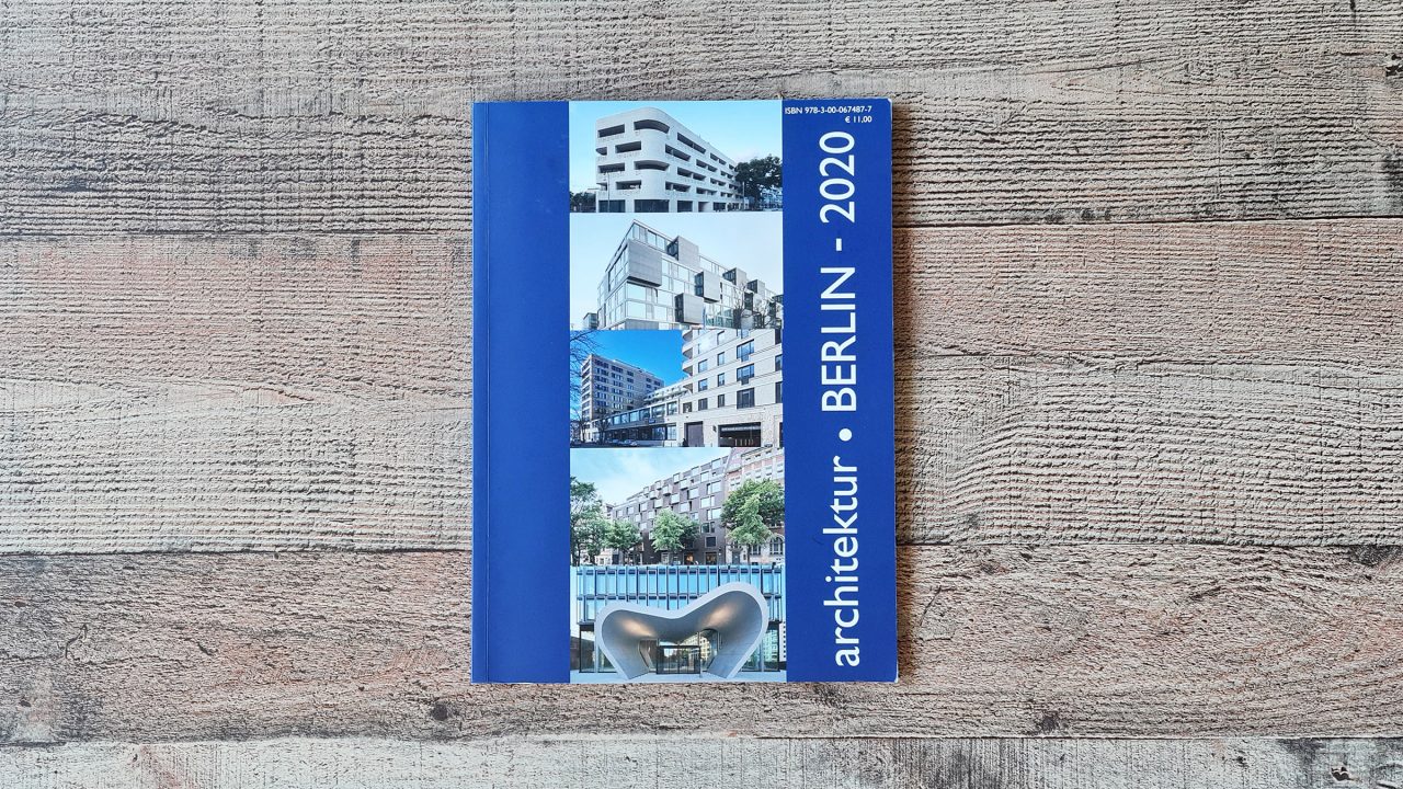 Cover des Magazins Architektur Berlin 2020.