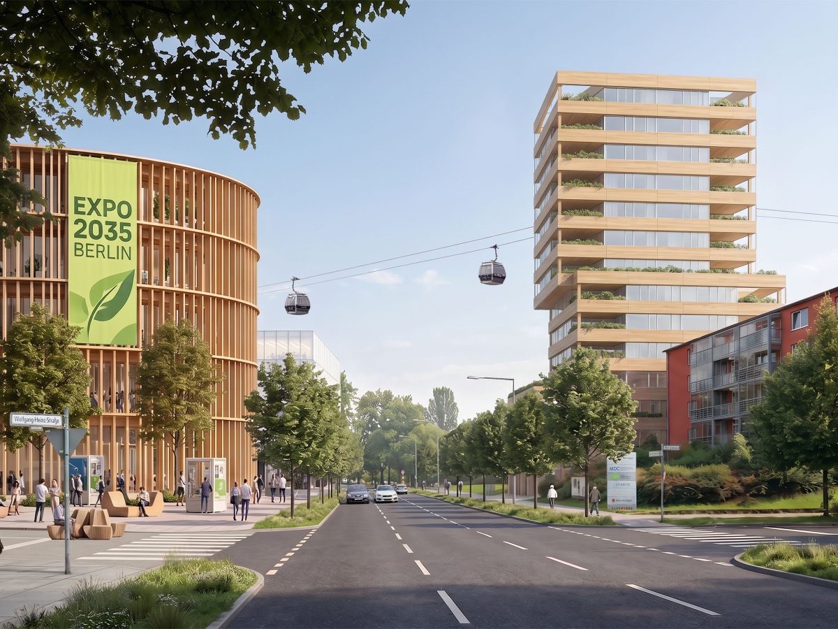 Visualisierung des Masterplans Buch in Berlin mit geplanten Wohnquartieren und städtebaulichen Entwicklungen.
